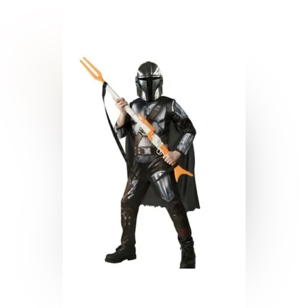 NWT STAR WARS Mandalorian Halloween Costume SMALL (4-6)